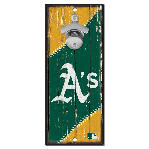 WinCraft Athletics 5" x 11" Bottle Opener Wood Sign