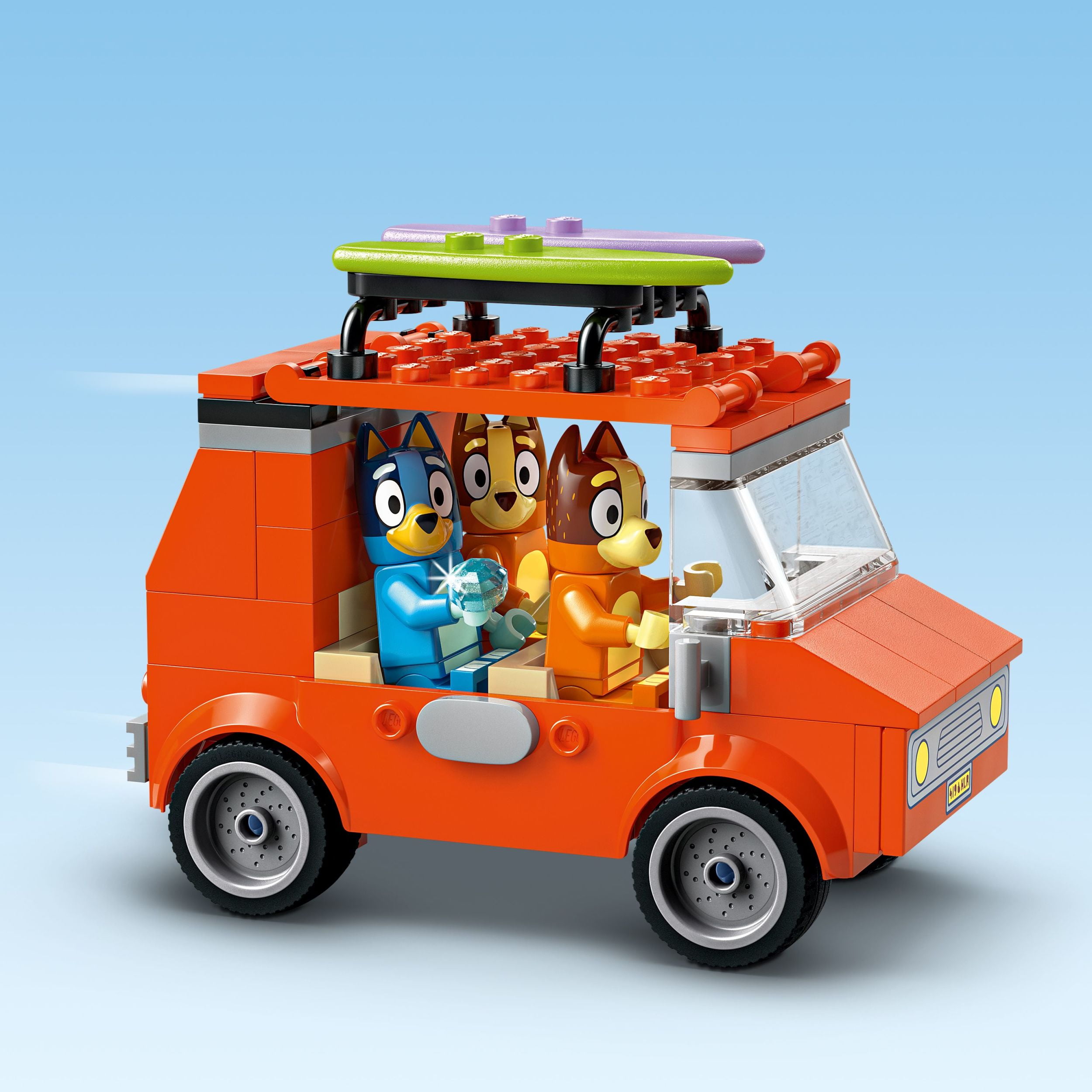 LEGO Bluey : L’Escapade à la Plage de la Famille de Bluey, Ensemble de Construction pour Enfants d’Âge Préscolaire 11202 LEGO L’escapade à la pl 11202