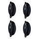 thumbnail image 1 of Advancent Manija de puerta de Hardware artesanal exquisito de PP, a prueba de arañazos y anticorrosión para gabinetes, 4 Uds. Decoración del hogar negro, 1 of 6