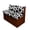 Black Spot Pattern, variant on XYZCANDO 2 Pcs Camper Sofa Cover Stretch Washable, Compatible with Couch Travel Trailer Camper Cushion Covers(Sunflowers)