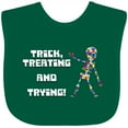 thumbnail image 3 of Inktastic Trick Treating and Trying Autism Awareness with Zombie Boys or Girls Baby Bib, 3 of 4