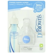 Dr. Browns Unisex Baby Natural Flow Level Two Standard Nipple