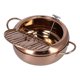 thumbnail image 3 of Freing Olla, Acero Inoxidable Estilo Japonés Sartén Freitante Bota Profunda Y Prevención De Desbordamiento Freidora Para Freír Chips De Papa Con Camarones De Pollo Pescado Y, 3 of 7