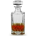 Bar340 Wellfort 5 Piece Glass Whisky Set, Clear