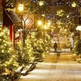 thumbnail image 5 of Luces navideñas, 200 LED de color blanco cálido para decoración de exteriores con 8 modos de iluminación y conexión perfecta de extremo a extremo para un ambiente festivo, 5 of 5