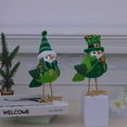 thumbnail image 3 of 2pcs St. Patrick’s Day Featherly Friends Birds - Table Decor and Figurines, St. Patrick’s Day Decorations, Farmhouse Style Bird Figurines for Indoor Display, Holiday Home Accents, 3 of 5
