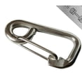 thumbnail image 4 of Ganchos Clips Inoxidable Yotijar 1 pieza 6mm a 12mm Plata 6 x 60 mm Gancho de resorte Broche de gancho Clip de barco, 4 of 10