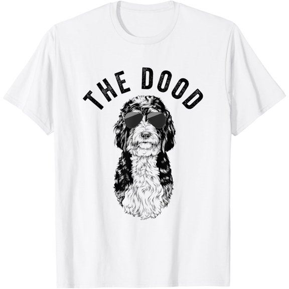 Sam Soft The Dood Bernedoodle Mom Doodle Dog Dad T-Shirt