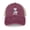 Red, variant on My Dog Is A Democrat Black Unisex Vintage Washed Cotton Baseball Cap Adjustable Size Dad Hat