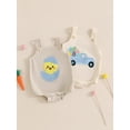 thumbnail image 2 of Spring 2025 New Baby Bodysuit 0-18M Cute Cartoon Duck Infant Suspenders Jumpsuit Easter Toddler One Piece Baby Clothing, 2 of 6