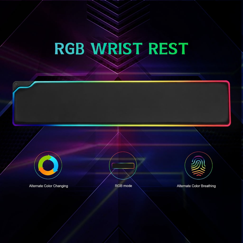 Keyboard Wrist Rest Wrist Support Memory Foam Keyboard Pad Ergonomic Mousepad