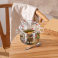thumbnail image 4 of CRAFTHROU Cooking Pot Heat Resistant High Borosilicate Glass Soup Serving Pot 1Pack, 4 of 7