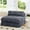 Gray, variant on Domusensus Corduroy Futon Sofa Bed, Foldable Boneless Couch, Free Setup Folding Sofa Bed, Futon Couch for Small Spaces, Sleeper Chair, Gray