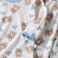 thumbnail image 6 of NOLDARES Boys Cotton Pajamas Long Sleeve Toddler Boys Pjs Kids Fall Winter Sleepwear Sets 6-12 Months 12-24 Months 2t 3t 4t 5t 6t 7t 8t 9t Children,Sky Blue,5-6 Y, 6 of 7