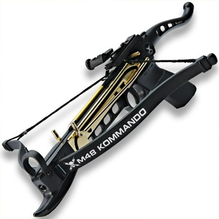Avalanche Cobra Self Cocking Tactical Crossbow Pistol | Durable Construction | 80-Lb. Draw Weight | includes 3 Aluminum Arrows | Overall Size 18 x 6