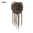 thumbnail image 3 of Qarigey Extensión de cola de caballo fácil de usar, estilo sin esfuerzo para damas, peluca de moño de pelo rizado hecha de materiales 6h24b Type1 NO1, 3 of 6