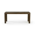 thumbnail image 6 of Plank+Beam 72" Modern Dining Table for 6, Solid Wood Rectangular Dining Table for Kitchen/Dining Room, Walnut Wirebrush, 6 of 13