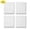 White, variant on 12-Pairs(24 Strips) Large Picture Hanging Strips, Removable Hook and Loop Tape, Picture Hanger Damage Free, Adhesive Strips for Frame Hanging and Christmas Decorations, Heavy Duty