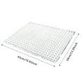 thumbnail image 2 of Tapis pour Chat Fournitures pour Animaux Tapis de Protection contre les Intempéries pour Bricolage Intérieur Extérieur et Confort pour Chat Tapis de Protection contre les Intempéries pour Usage Domestique Design Fendu 43x34cm Tapis pour Chats, 2 of 6