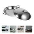 thumbnail image 5 of CTIRCHIU 1Set Silver Stainless Steel Pot with Lid Even Heat Distribution for Stove, 5 of 10