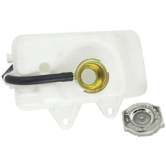 Coolant Overflow Expansion Reservoir Tank with Cap - Compatible with 1993 - 1997 Dodge Intrepid 3.3L, 3.5L V6 1994 1995 1996