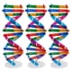thumbnail image 1 of Modelo de ADN de 3 piezas: Kit de modelo de ADN de doble hélice DIY - Herramienta de aprendizaje de genes científicos para estudiantes - Juguete de estructura molecular para biología, 1 of 7