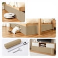 thumbnail image 7 of Leodye 1PCS-Proof Bed Bottom Guard, Dustproof Partition Board, Block Gap Under Bed To Prevent Climbing and Sundry Falling -1 1.81*39.3in, 7 of 7