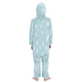 thumbnail image 3 of Vzayyk 4T-14Y Size Aviliable Cozy One-Piece Footless Sleeper Pajama Pattern Of Snowflakes, 3 of 8
