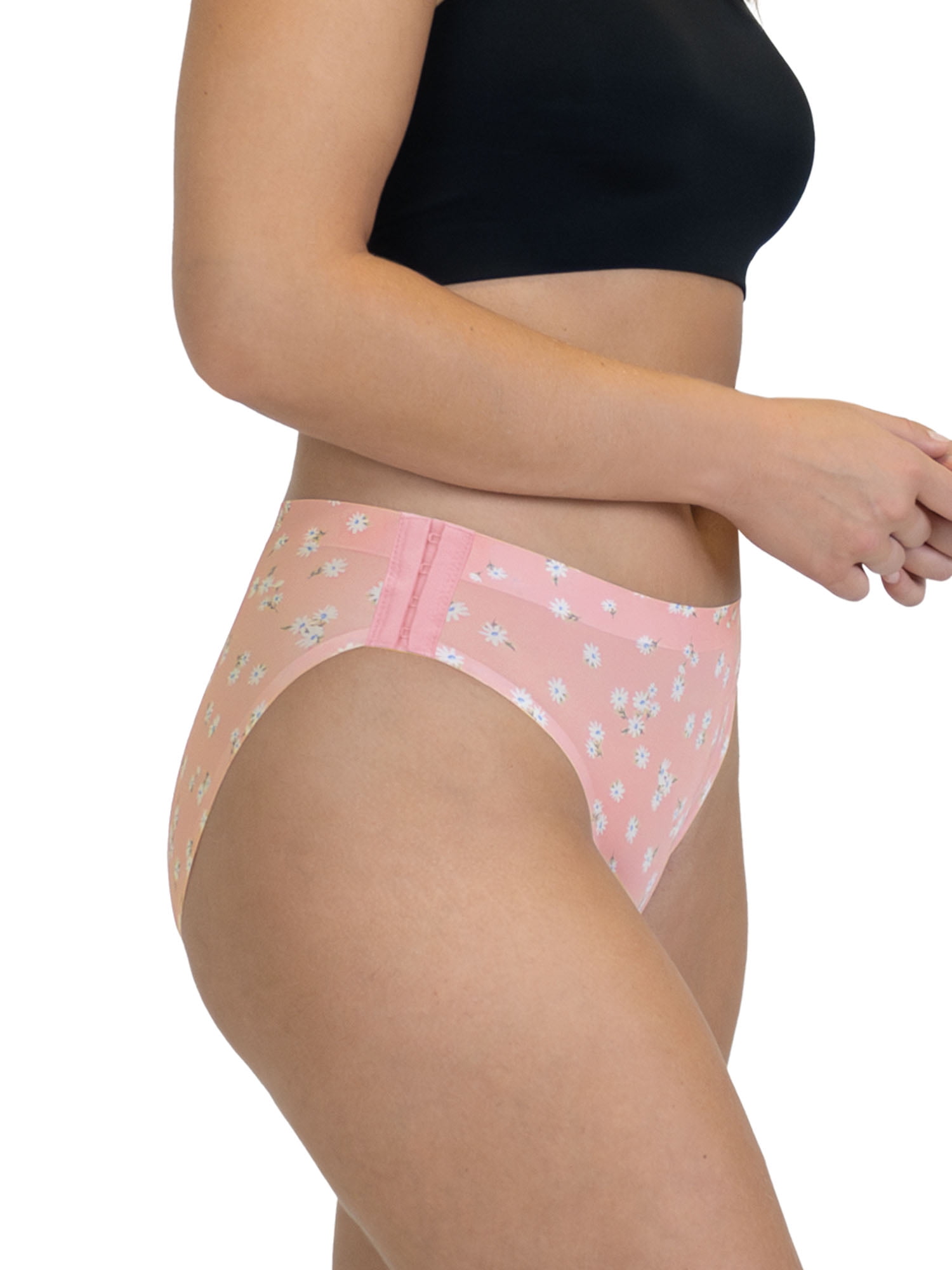 No Boundaries Bikini Super Adaptive Absorbency Period Underwear, 2-Pack, Women’s Sizes S-XXL