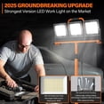 thumbnail image 3 of Lámpara LED de trabajo GoBright 31000LM, 3 colores, IP66, resistente al agua, 100 W, 3 of 7