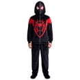 thumbnail image 4 of Superhero Cosplay Full Zip Mask Hoodie, Spider Web Print Sweatshirt for Boys Halloween Fancy Dress Party Cosplay, 4 of 5