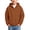Brown -BU21, variant on Boys Rain Jacket Cycling Hooded Raincoats for Kids Lightweight with Zipper Pockets Climbing Running School Outdoor Dark Green M