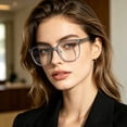 thumbnail image 4 of YWIYIUD 4PCS Vintage SquareShaped Blue Light Glasses Suitable for Adults and Teens Lightweight and Fashionable Computer Gaming Eyeglasses for EyeStrain Reliefing, 4 of 7
