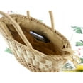 thumbnail image 5 of Kukuzhu Hobo Bag for Women Straw Weave Shoulder Bag Large Totes Summer Beach Purse Handbag, 5 of 7