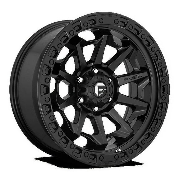 Fuel 1PC Aluminum Rim D694 COVERT 20X9in Matte Black Finish, D69420908250