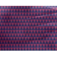 thumbnail image 4 of oneOone Georgette Viscose Fabric Triangle Geometric Print Fabric By The Yard 42 Inch Wide, 4 of 4