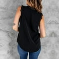 thumbnail image 4 of Sleeveless Tops For Women,Lace Sleeveless Top For Women In Summer, 4 of 7