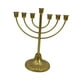 thumbnail image 5 of Candelabro judío, candelabro judío, Base ancha y resistente, candelabro antiguo Menorá, para sala de estar, repisa, dormitorio , 7 sucursal, 5 of 8