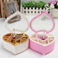 thumbnail image 4 of Music Jewellery Box Heart Shape Dancing Ballerina Gift For Girls Valentine‘s Day, 4 of 8