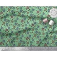thumbnail image 3 of Soimoi Cotton Duck Fabric Leaves & Floral Artistic Fabric Prints By Yard 42 Inch Wide, 3 of 3