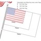 thumbnail image 4 of Kit de mástil de bandera de aluminio negro de 180 cm, con soporte de pared, mástil de bandera de acero inoxidable con anillos giratorios WddnAot, 4 of 4