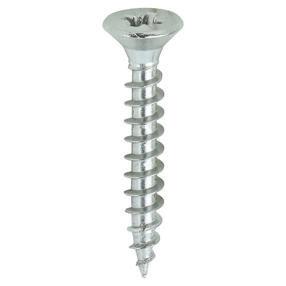 Timco - Classic Multi-Purpose Screws - PZ - Double Countersunk - A2 Stainless Steel (Size 3.0 x 20 - 200 Pieces)
