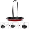thumbnail image 3 of Chicken Roaster Rack, Chicken Holder,Stainless Steel Vertical Chicken Roaster, with Drip Pan, 3 of 5