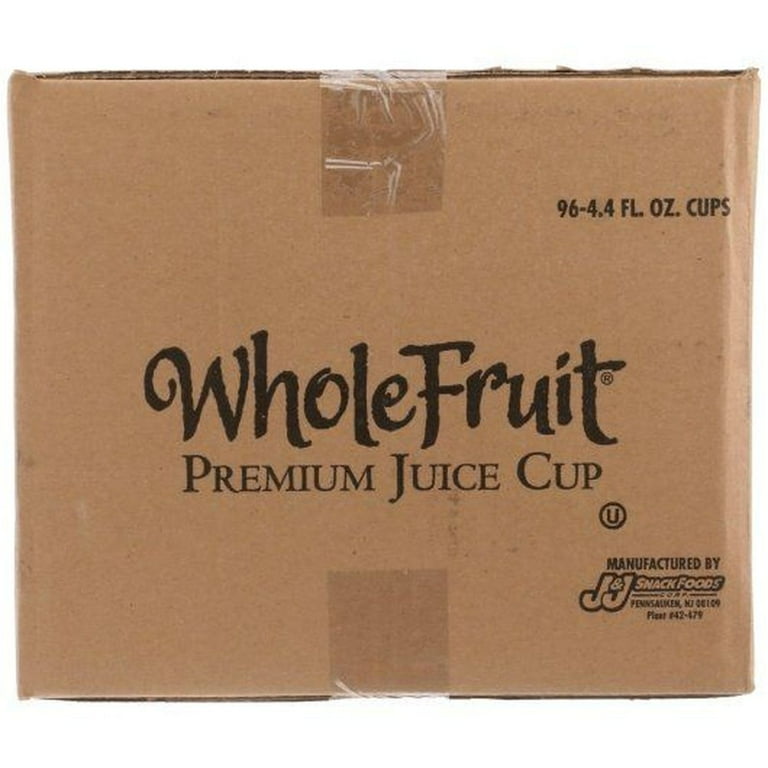 Whole Fruit 100% Juice Mixed Berry & Lemon Swirl Premium Frozen Cup 4