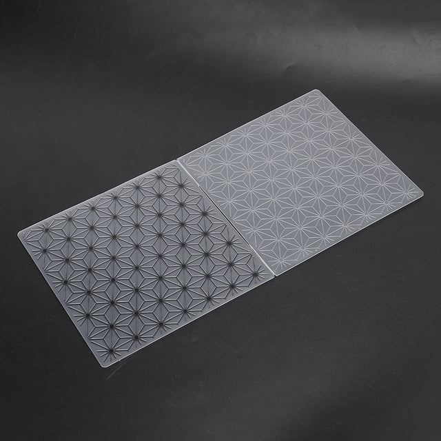 2pcs Embossing Folders Concave Convex Scrapbooking Template for Handcraft Photo Album Decoration Card DIY EM198