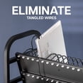 thumbnail image 2 of VIVO Black 16-Device Mobile Open Charging Cart, 2 of 5