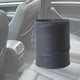 thumbnail image 5 of Papelera portátil para coche, plegable, con bolsillo de almacenamiento Negro, 5 of 8