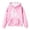 Pink, variant on RTKFRFLM Girls Jesus Hoodie Christian Faith Letter Print Hooded Sweatshirt with Pocket Winter Fall Long Sleeve Pullover Tops for Kids