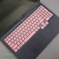 thumbnail image 1 of laptopitemsonsale Silicone Keyboard Cover Skin For Lenovo Legion 5 Pro 16 Pink, 1 of 6