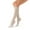 Sand, variant on Soft 2000 Closed Toe Knee Highs w/ Silicone Band - 15-20 mmHg Reg